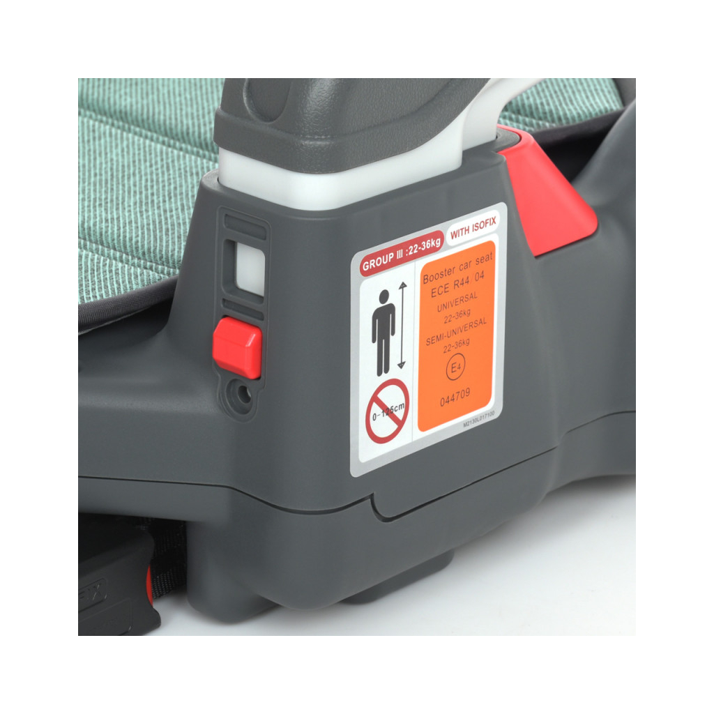 Автокрісло El Camino бустер 22-36кг (ME 1144 RORO ISO r.mint) - зображення 5