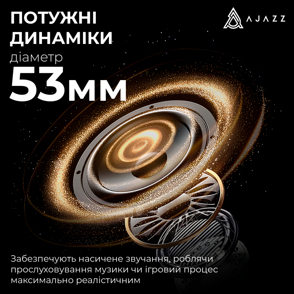 Навушники Ajazz AHM08 MAX 3-Mode Grey (AHM08-MAX-GW) - зображення 8