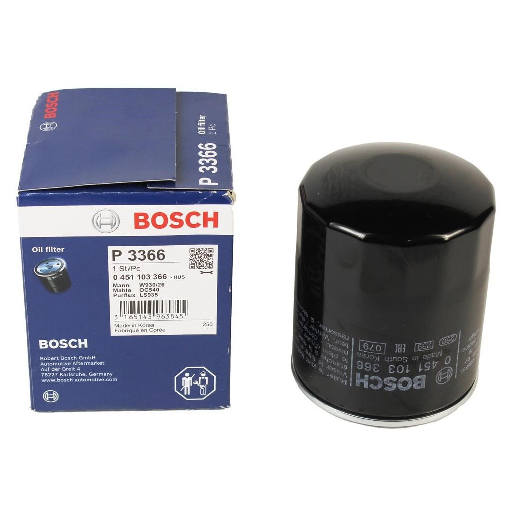 Фільтр масляний Bosch 0 451 103 366 - изображение 6