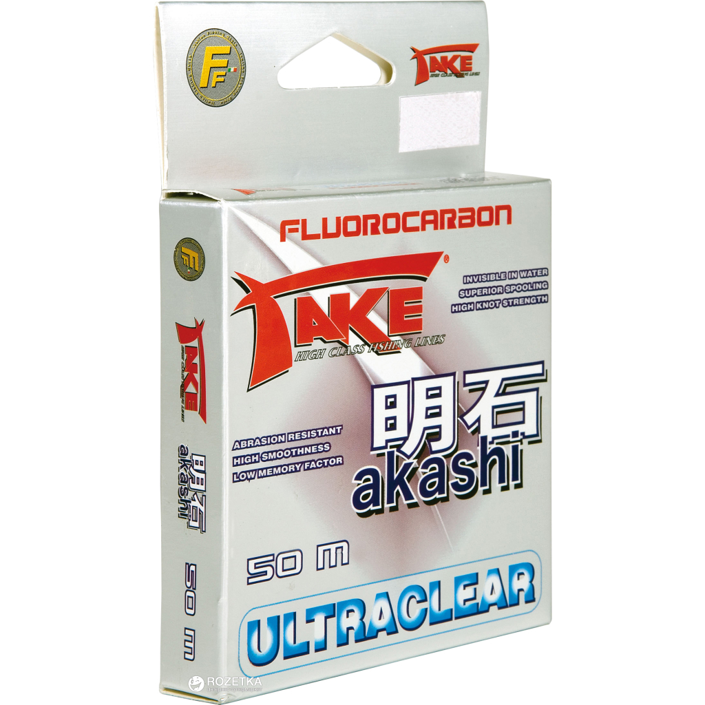 Волосінь Lineaeffe Take Akashi Fluorocarbon 50 м 0.28 мм 11.50 кг (3042128) - зображення 1