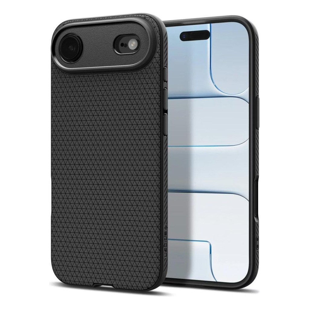 Чохол до мобільного телефона Spigen Liquid Air iPhone 17 Air Matte Black (ACS10302) - зображення 11