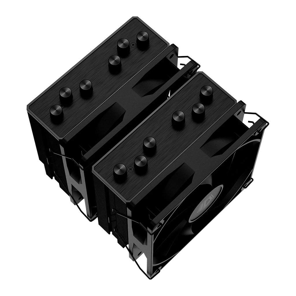 Кулер до процесора ID-Cooling SE-206-XT Full Black - зображення 5