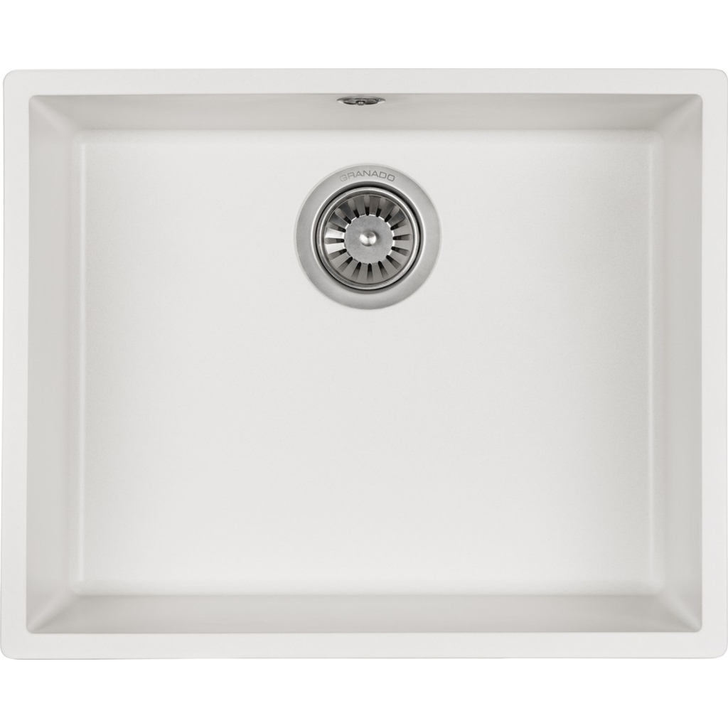 Мийка кухонна GRANADO Under top L white (gr3505) - зображення 1