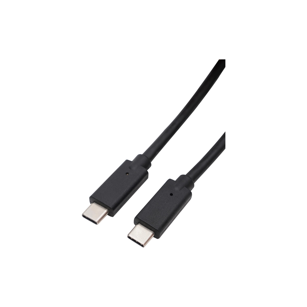 Дата кабель USB-C to USB-C 1.0m 100W black Patron (PN-TYPE-C-100W-1) - зображення 1