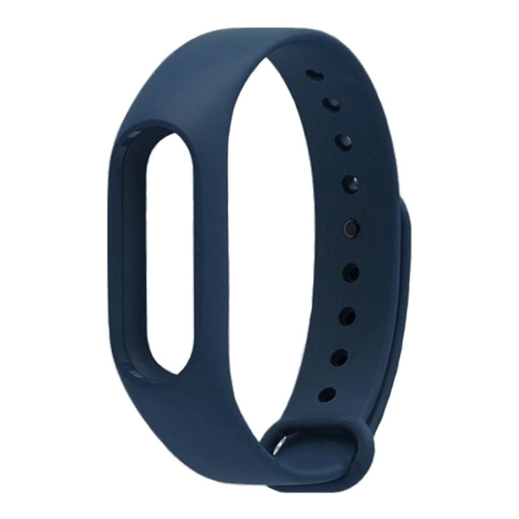 Ремінець до фітнес браслета Armorstandart для Xiaomi Mi Band 2 Midnight Blue (ARM50851) - зображення 1