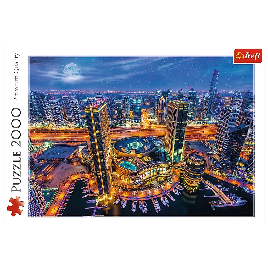 Пазл Trefl Вогні Дубая 2000 елементів (5900511270945) - зображення 2