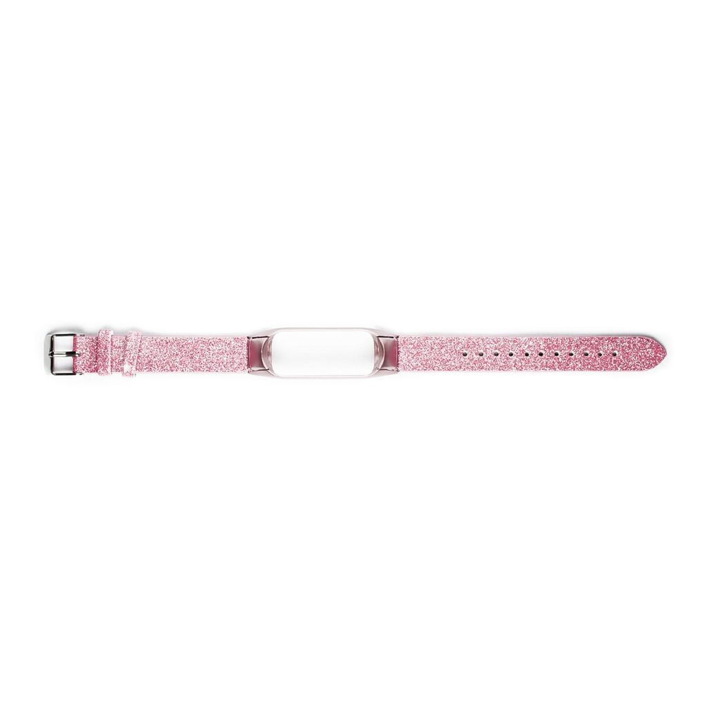 Ремінець до фітнес браслета XoKo Leather для Xiaomi Mi Band 3/4 Pink Spase (XK-XM-LT-PNK) - зображення 1