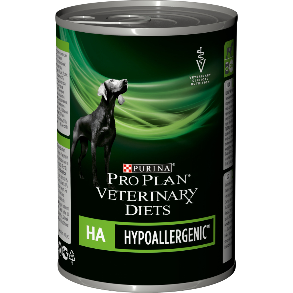 Консерви для собак Purina Pro Plan Veterinary Diets Hypoallergenic для цуценят і дорослих собак 400 г (7613036689427/7613036689397) - зображення 1