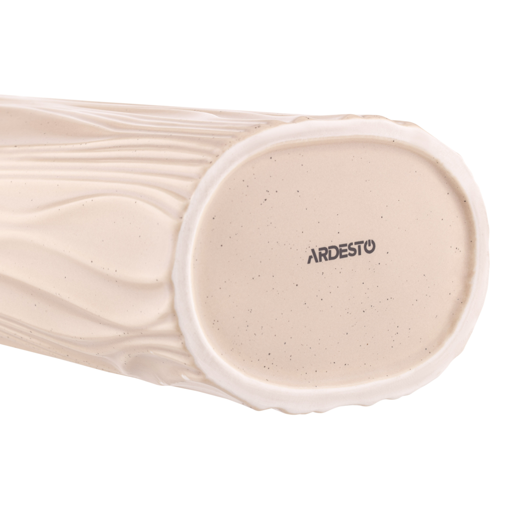 Ваза Ardesto Liguria, 12.2х24см, порцеляна, жовтий (AR3805B) - зображення 5