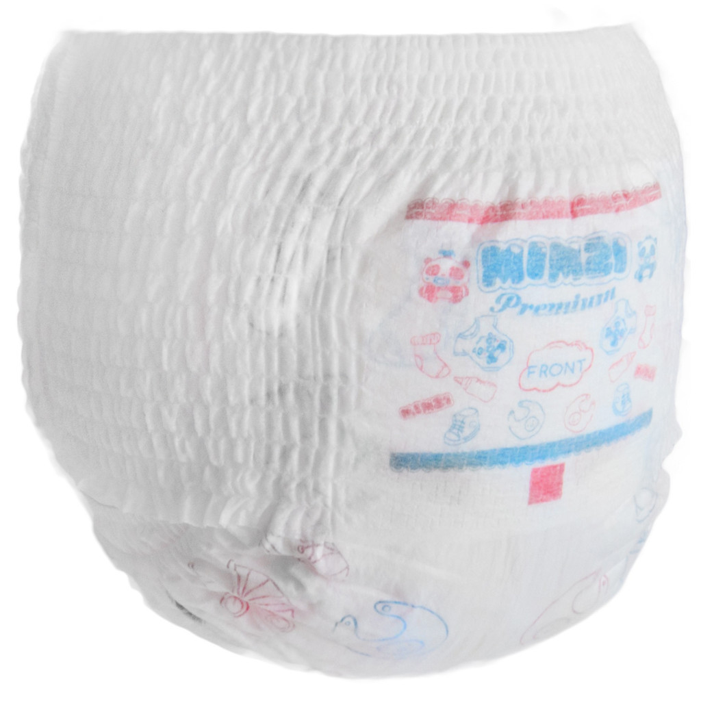 Підгузки Mimzi XL 12-17 кг 38 шт. х 3 пачки (MPXL3) (4820209800289) - picture 4