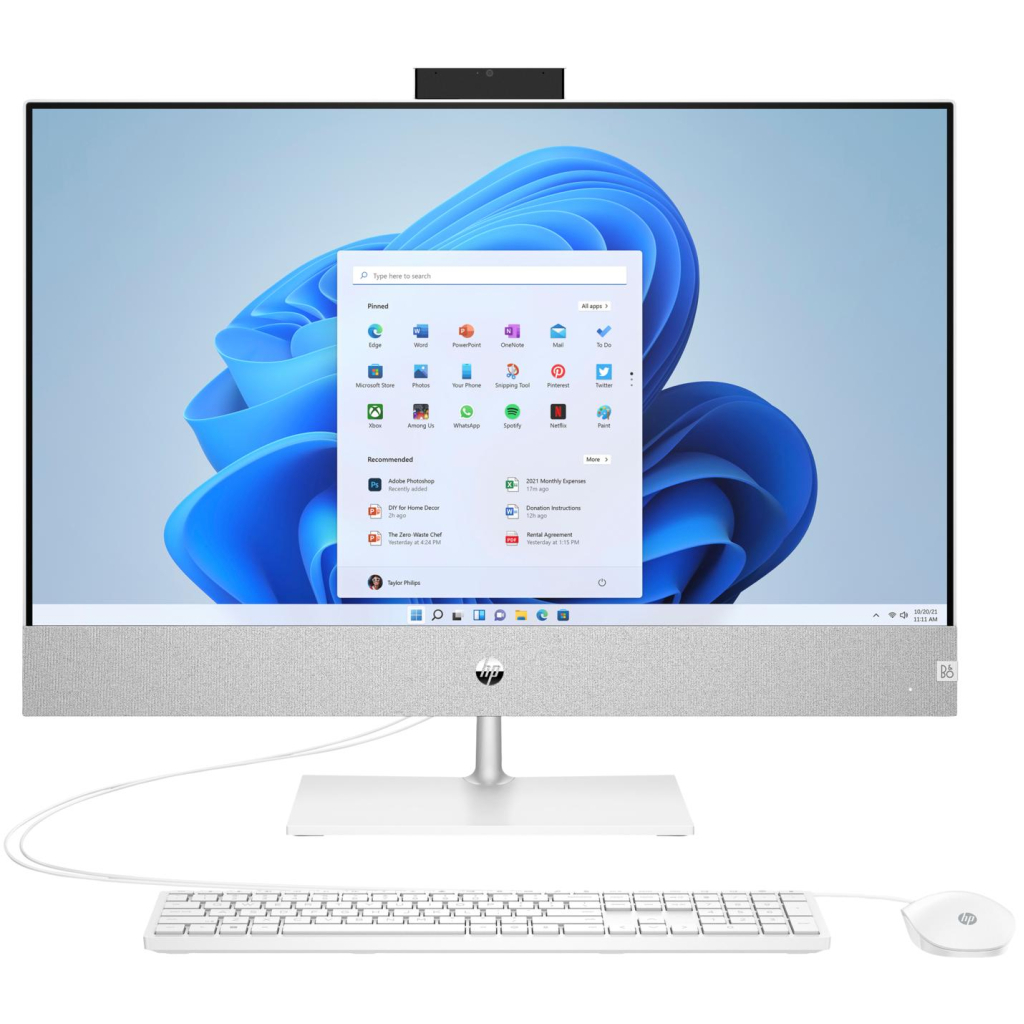 Комп'ютер HP Pavilion 27" AiO / i7-13700T, 16GB, F512GB, WiFi, кл+м (95Z27EA) - зображення 1