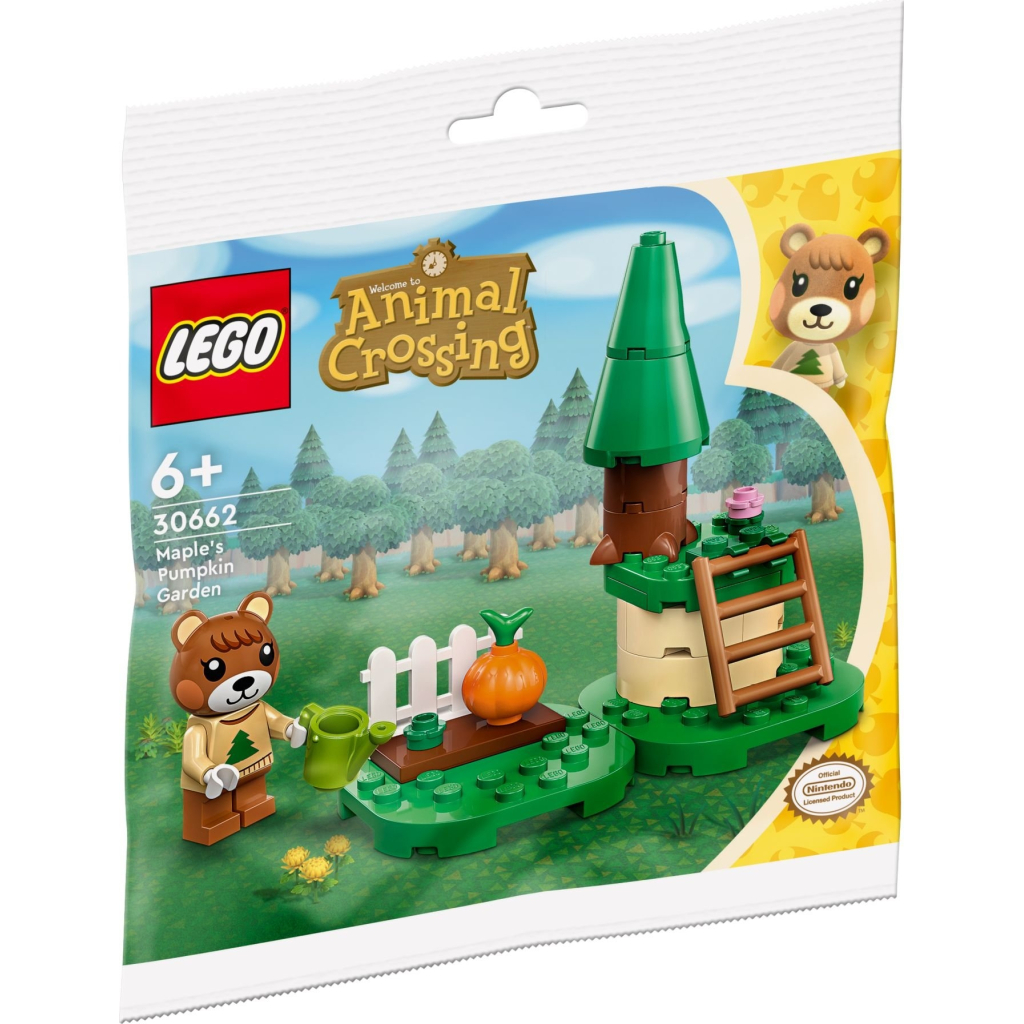 Конструктор LEGO Animal Crossing Гарбузовий сад Maple (30662) - зображення 1