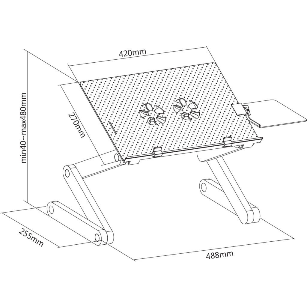 Столик для ноутбука OfficePro CD1230 - зображення 7