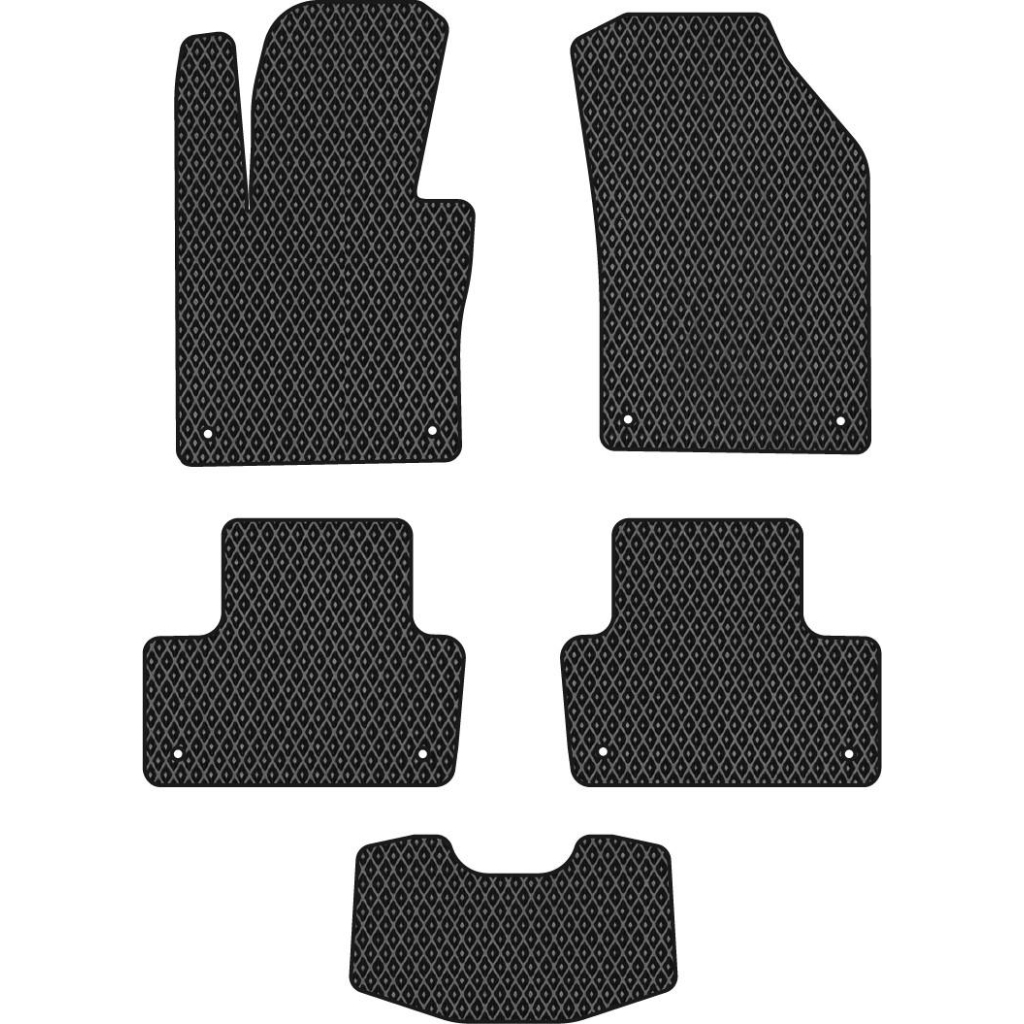 Килимок в салон EVAtech Volvo XC60 2017+ 2 покоління SUV EU (VV3586CV5VL8RBB) - зображення 1