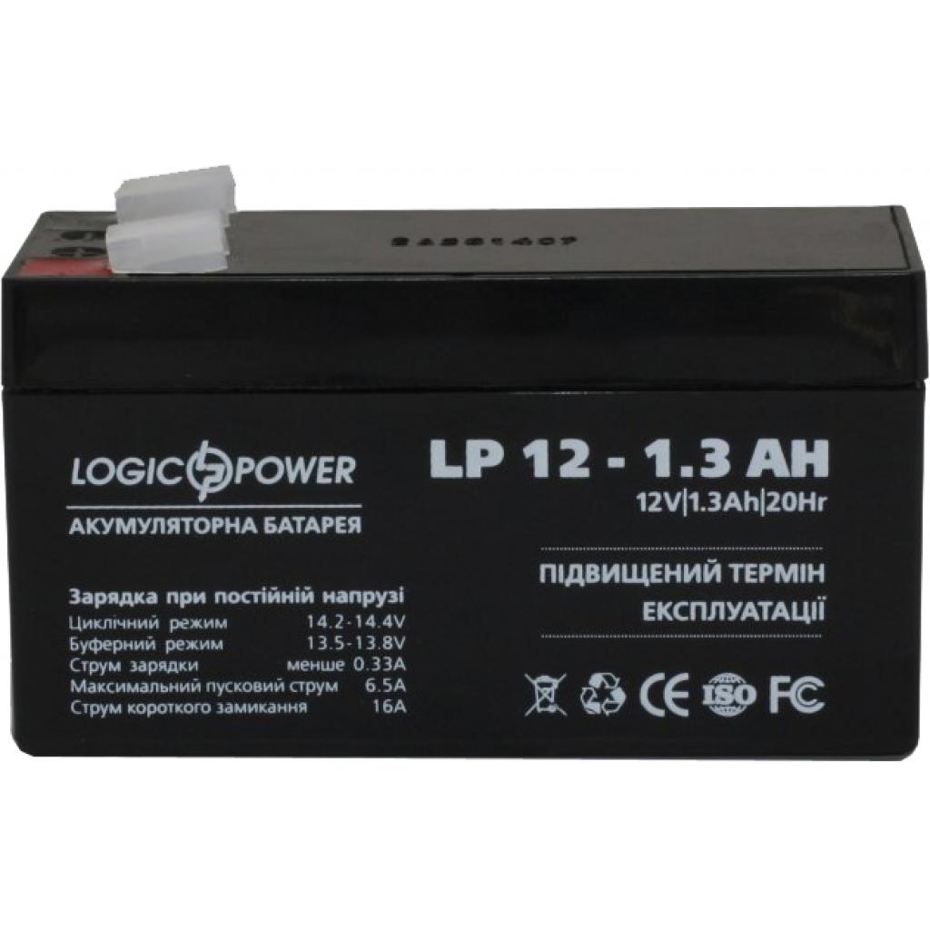 Батарея до ДБЖ LogicPower LPM 12В 1.3 Ah (4131) - зображення 4