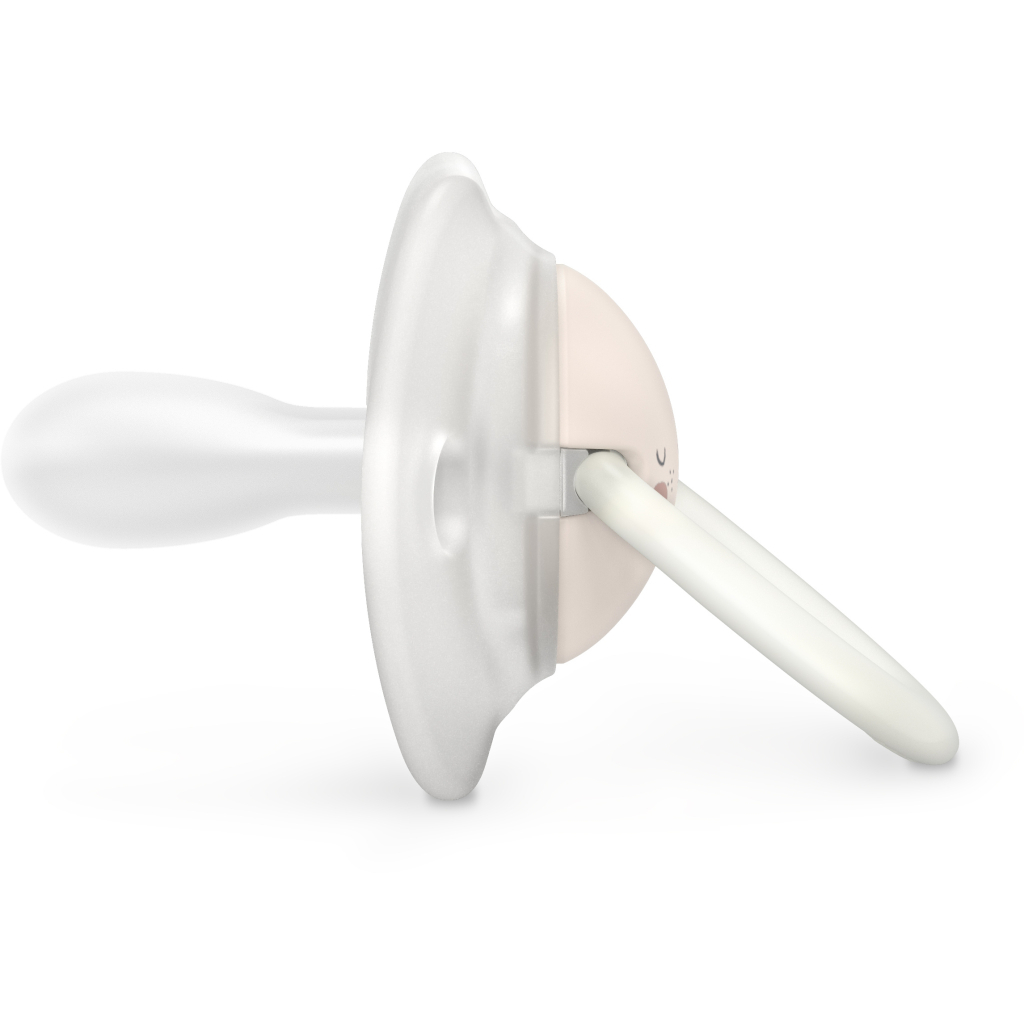 Пустушка Suavinex фізіологочна, 2 шт. 0-6 місяців, нічна/кролик (308214) - изображение 2