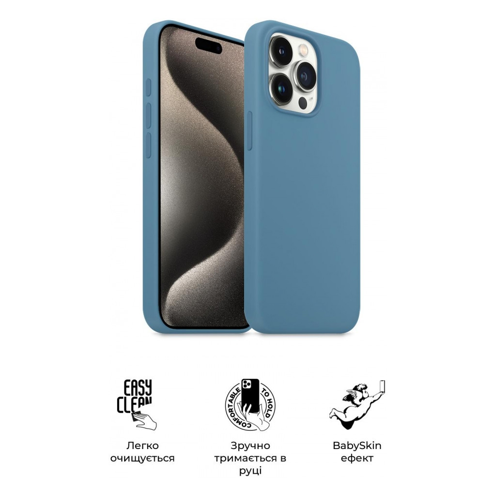 Чохол до мобільного телефона Armorstandart ICON2 MagSafe Apple iPhone 15 Pro Winter Blue (ARM72758) - зображення 3
