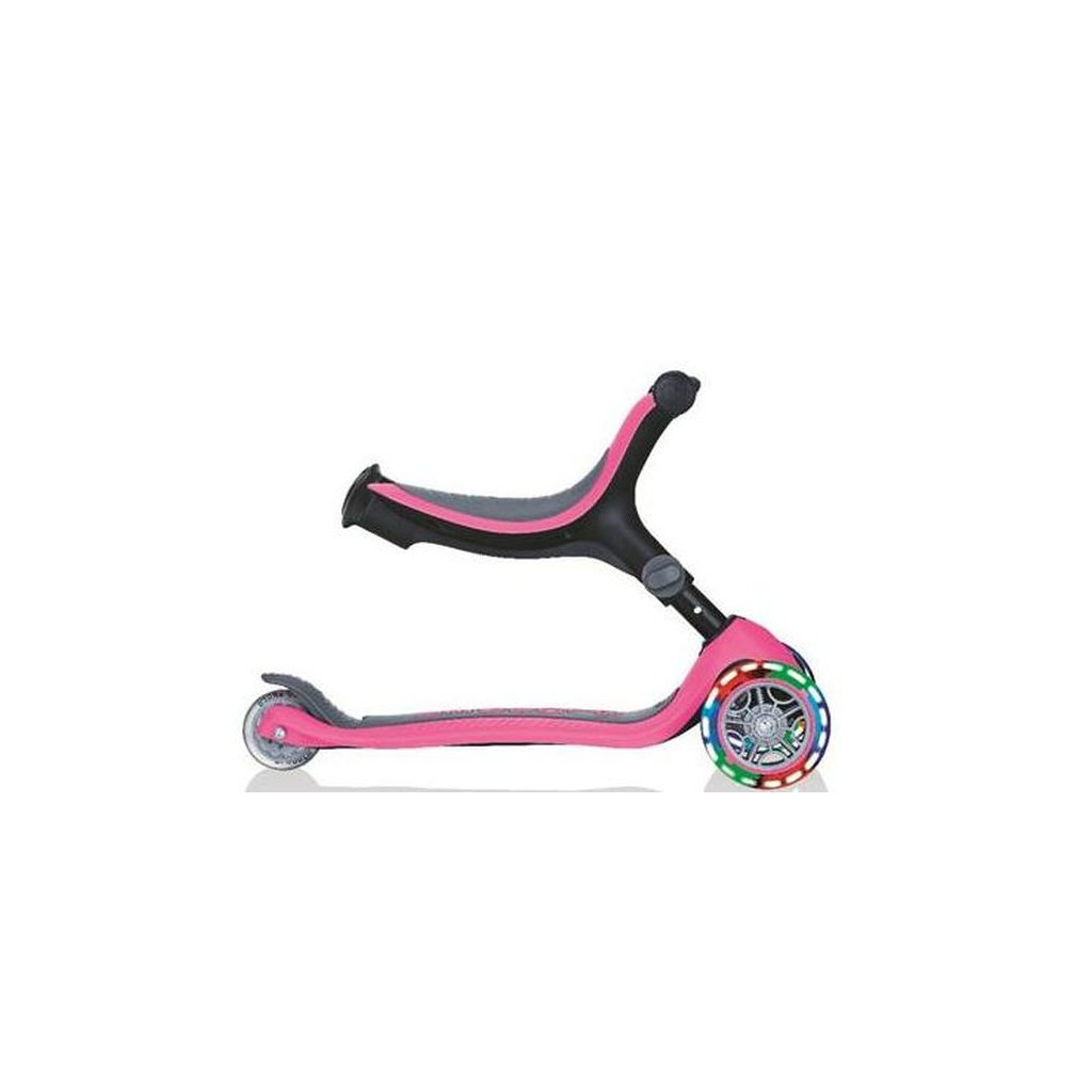 Самокат Globber Go up foldable plus рожевий з підсвічуванням (643-110) - зображення 5