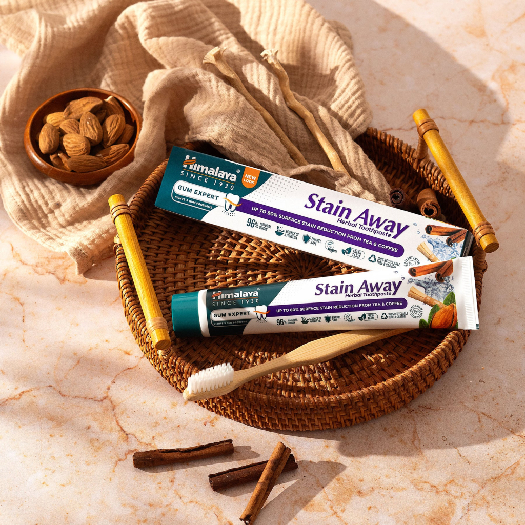 Зубна паста Himalaya Herbals Stain-Away відбілююча проти плям 75 мл (6297000713960/6297000713977) - зображення 2