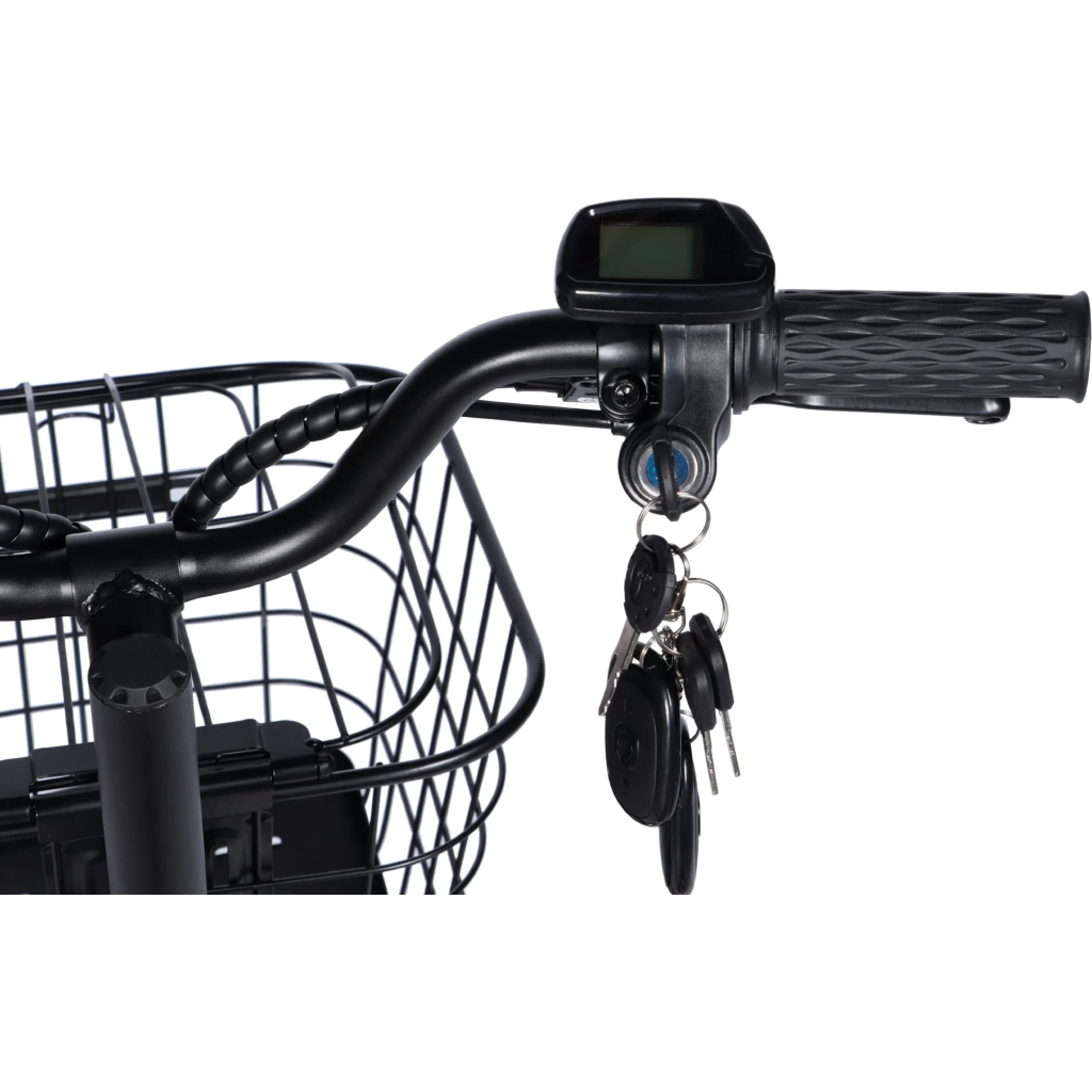 Електровелосипед Space 18" eELDORADO рама-15" 48B 10А*г 500Вт чорно-синій 2025 (ELB-SP-18-002) - зображення 7