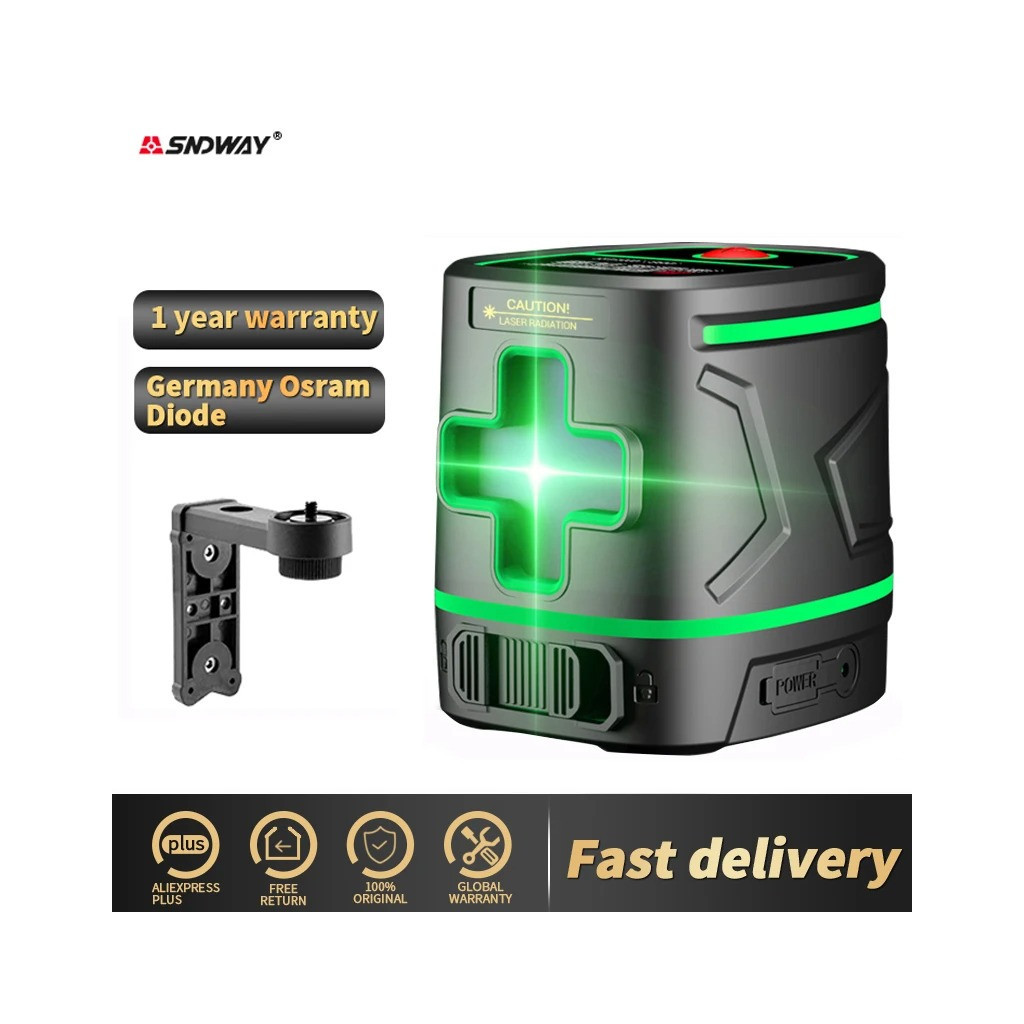 Лазерний нівелір Sndway SW-331G - зображення 1