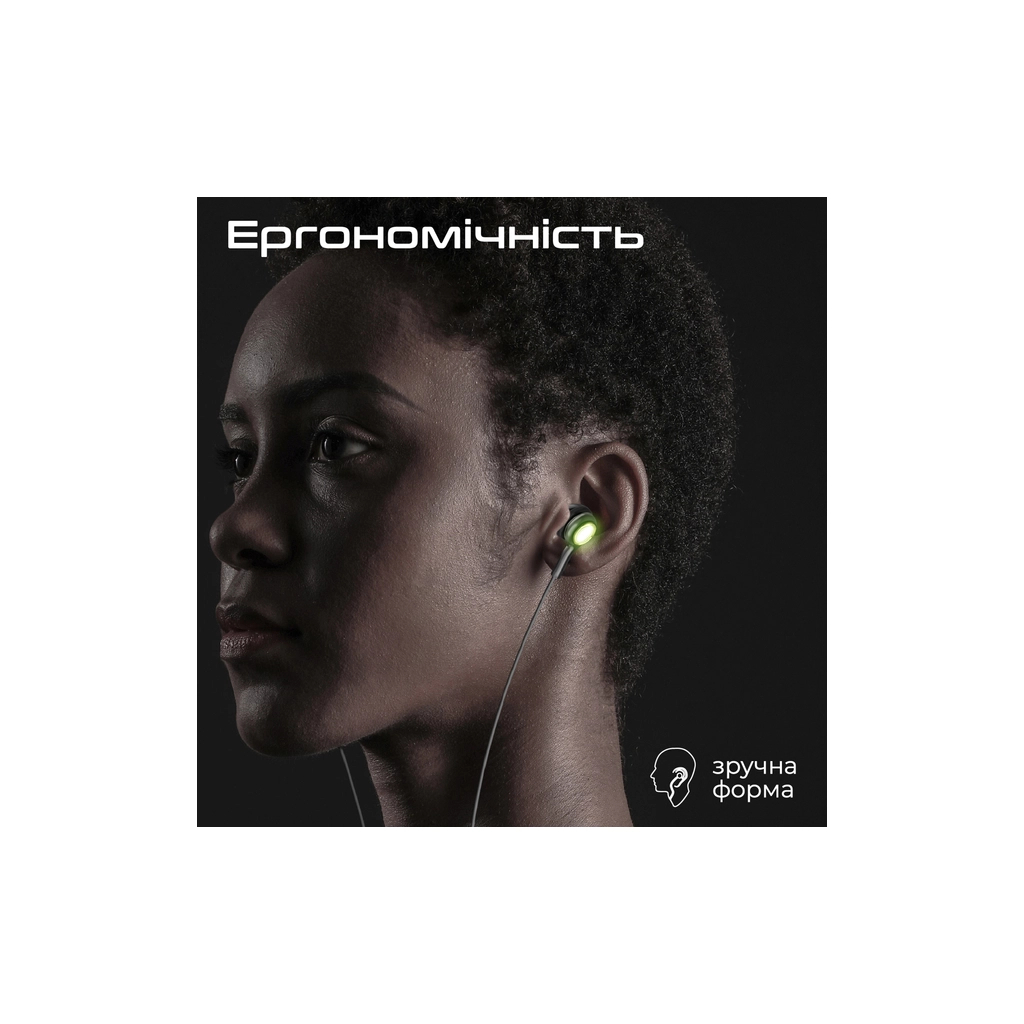 Навушники Promate LumiBuds-C Black (lumibuds-c.black) - зображення 6