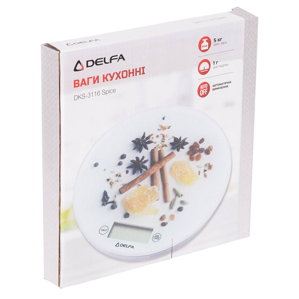Ваги кухонні Delfa DKS-3116 Spice - зображення 4