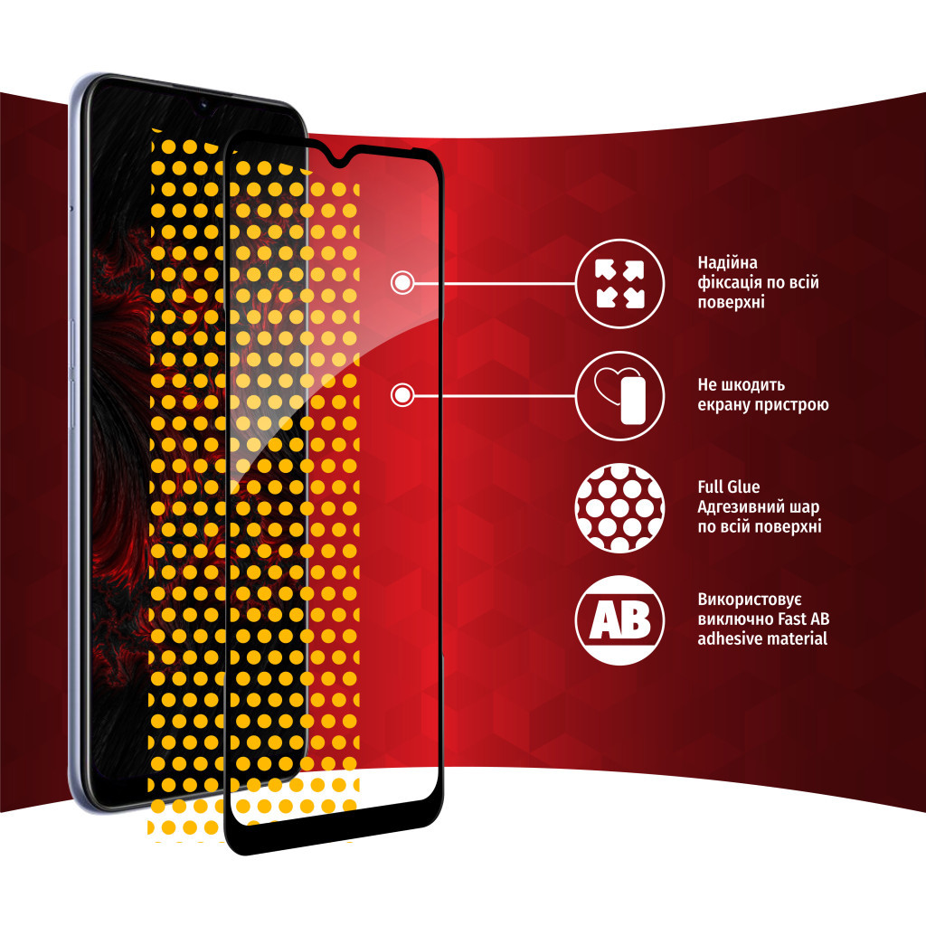 Скло захисне Intaleo Full Glue RealMe C31 (1283126540752) - зображення 6