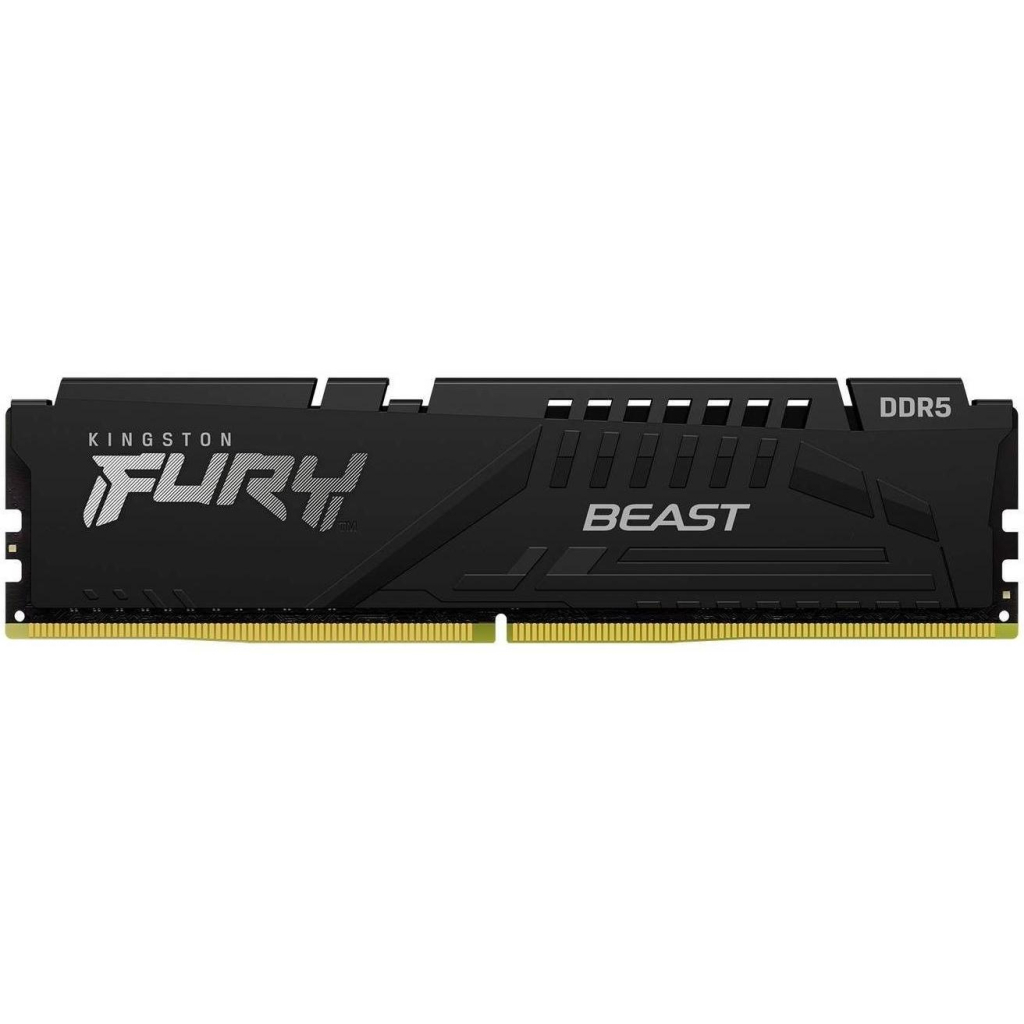 Модуль пам'яті для комп'ютера DDR5 32GB 5600 MHz Beast Black Kingston Fury (ex.HyperX) (KF556C40BB-32) - зображення 2