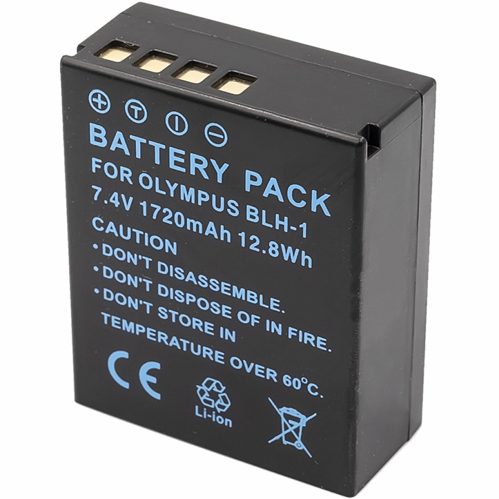 Акумулятор до фото/відео PowerPlant Olympus BLH-1 1720mAh (декодирован) (CB970339) - зображення 1