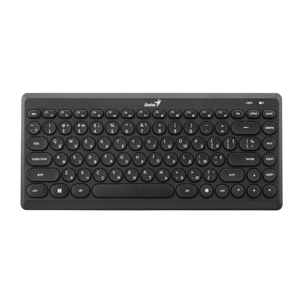 Комплект Genius LuxeMate Q-8000 Wireless UA Black (31340013414) - зображення 3