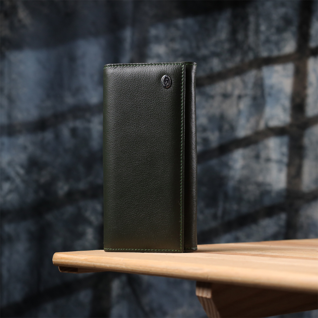 Гаманець ST Leather Зелений (22744) - зображення 8