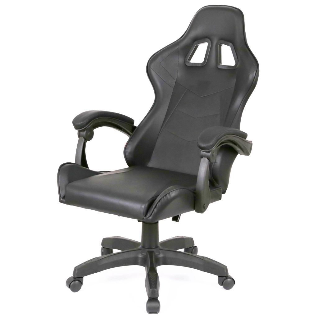 Крісло ігрове Аклас Бешкет ANF підліткове Чорний (PU-чорний) (00160337) - зображення 7