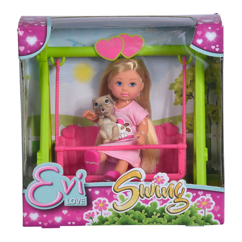 Лялька Simba Еві на гойдалці з улюбленцем (5733443) - зображення 2