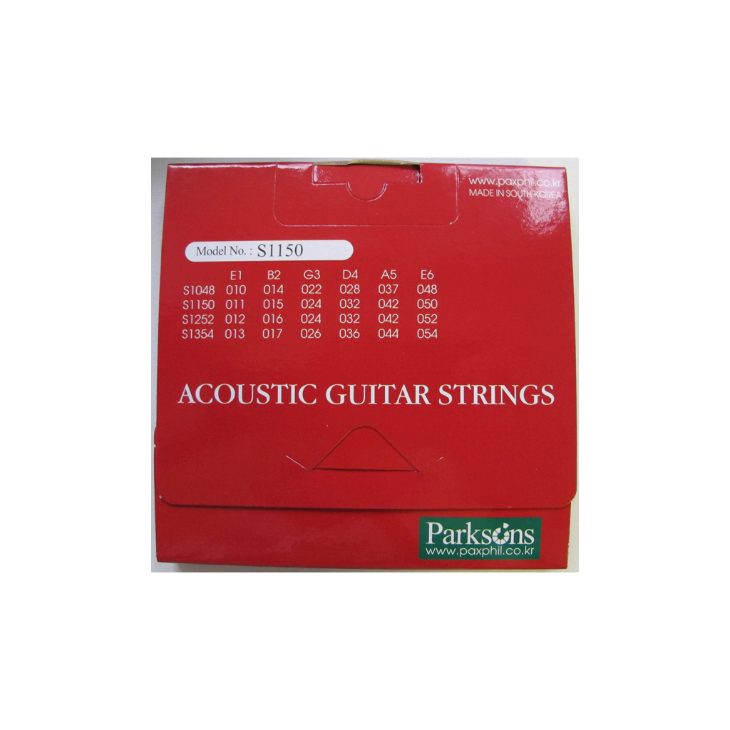 Струни для гітари Parksons Acoustic L (11-50) (S1150) - зображення 3