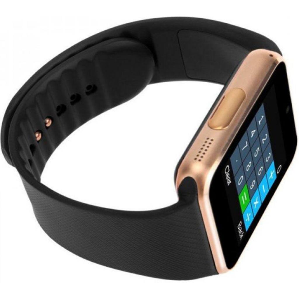 Смарт-годинник UWatch Smart GT08 Gold/Black (F_50694) - зображення 4