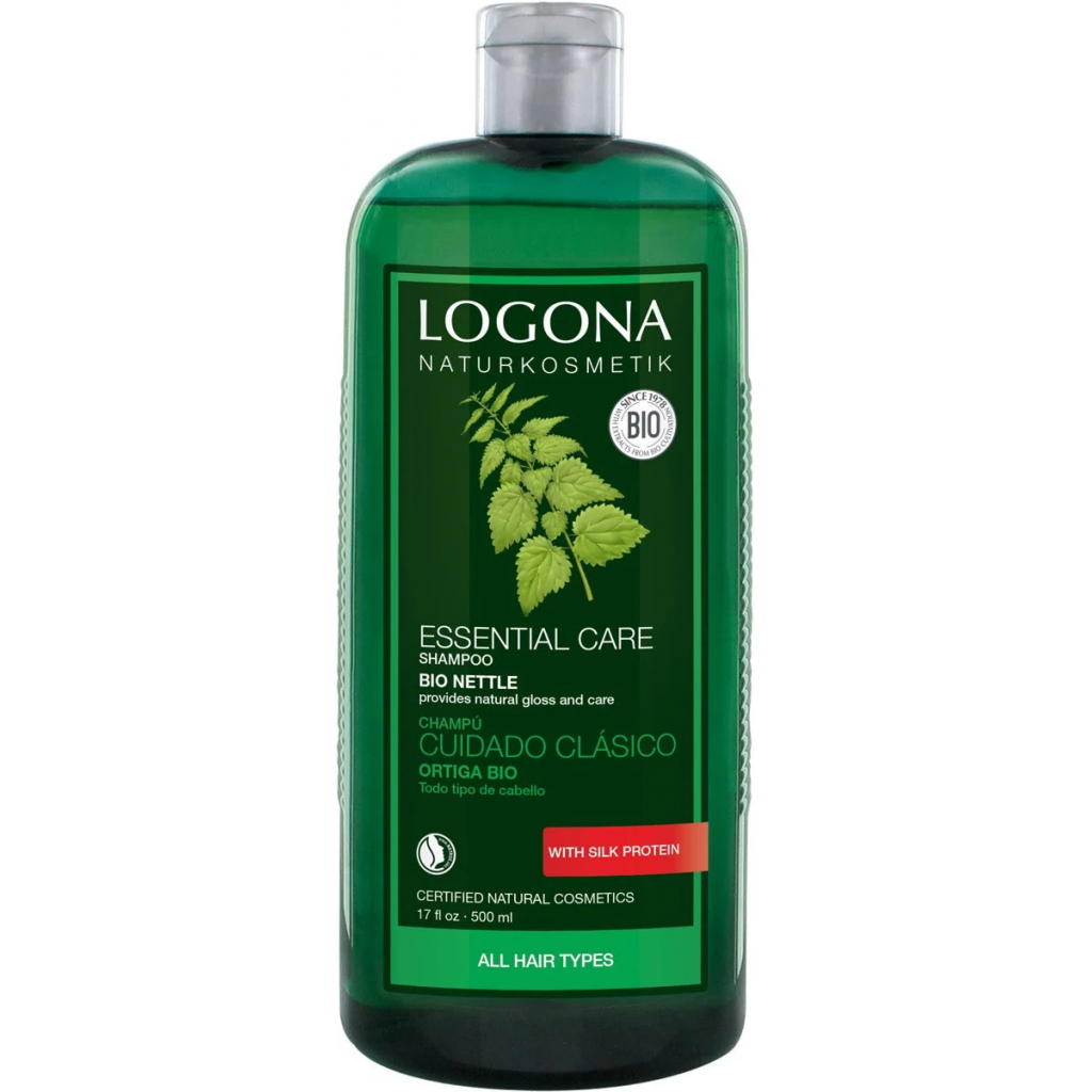 Шампунь Logona для нормального волосся Кропива 500 мл (4017645036956) - зображення 1