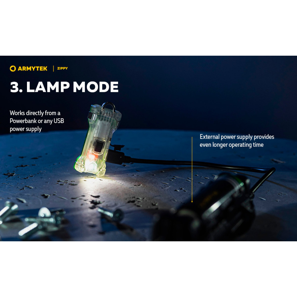 Ліхтар Armytek Zippy Green (F06001GR) - зображення 8
