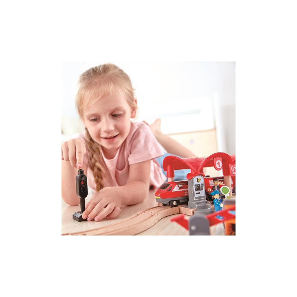 Залізниця Hape Місто 51 елемент (E3730) - зображення 3