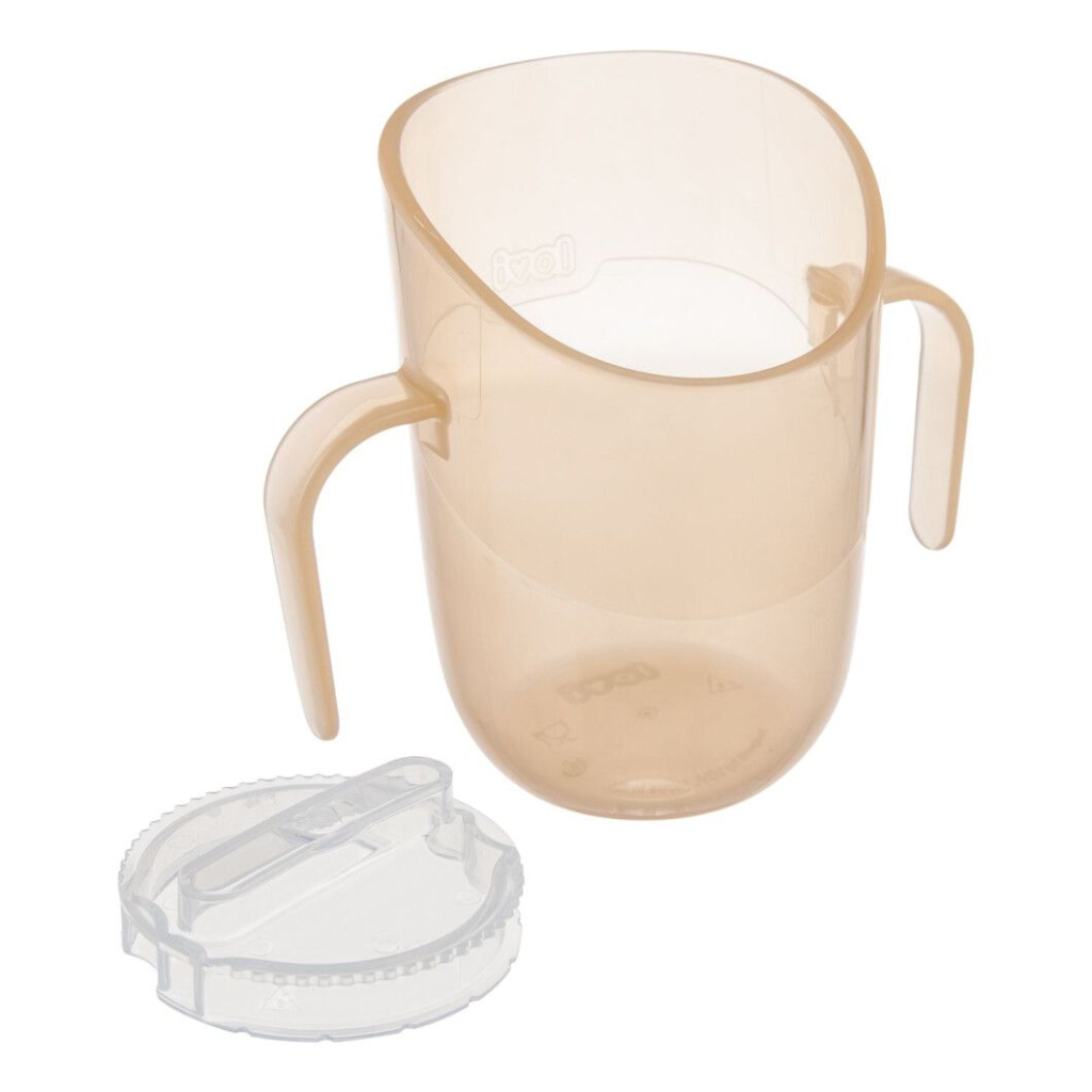 Набір дитячого посуду Lovi Nude кружка з вставкою 6 міс (35/368_bei) - зображення 2