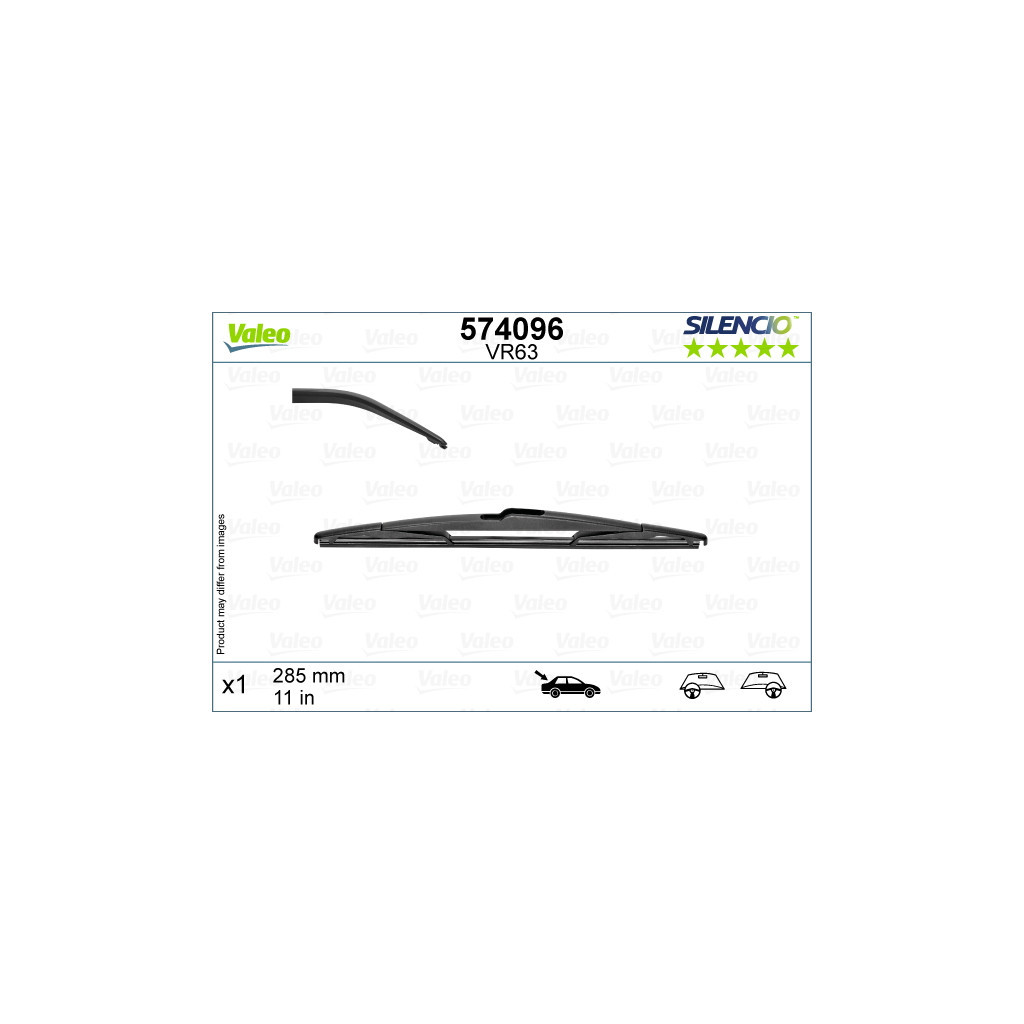 Щітка склоочисника Valeo 574096 - зображення 1