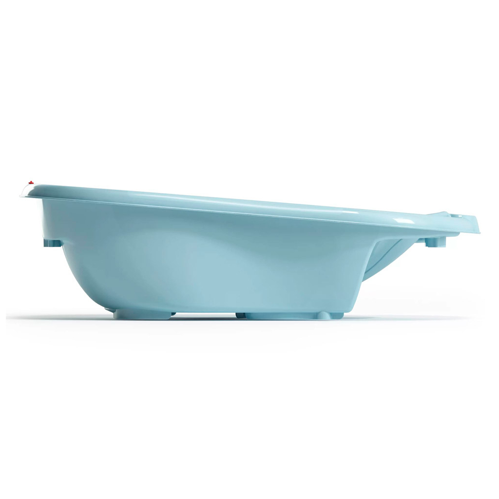 Ванночка Ok Baby Onda Evolution з анатомічною гіркою та термодат. блакитний (38081500) - зображення 3