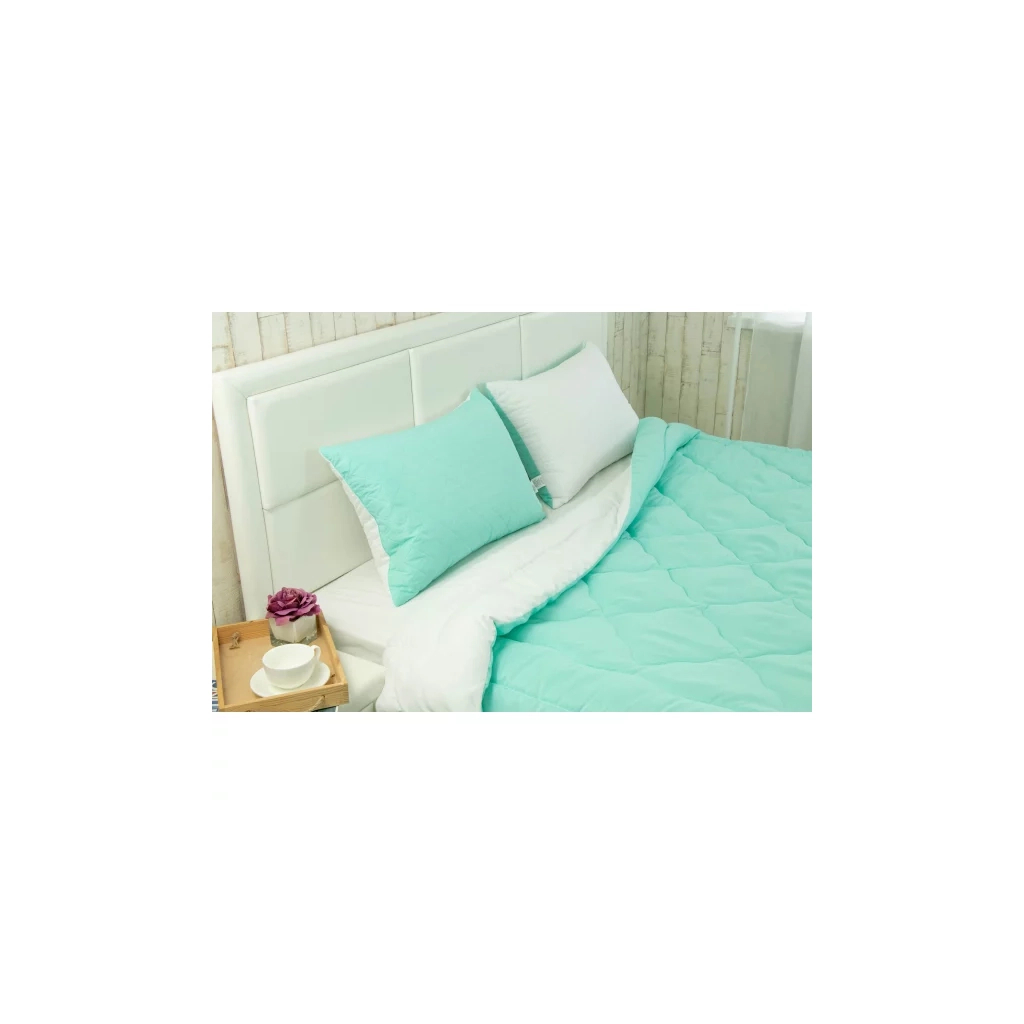 Ковдра Руно силіконова бірюзова 200 х 220 (К_322.52СЛ200_Бірюзовий) - изображение 3