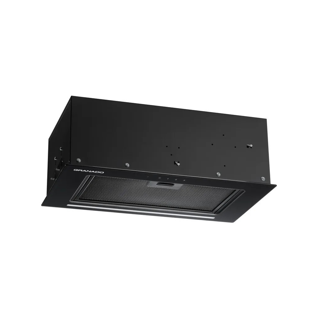 Витяжка кухонна GRANADO Palamos 4613-700 Black glass (GCH461370011) - зображення 3