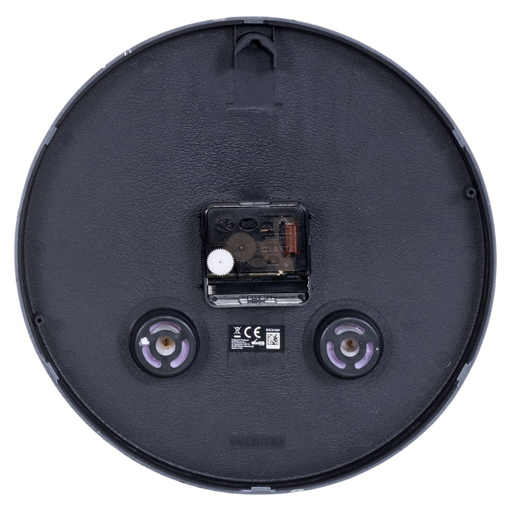 Настінний годинник Esperanza Wall Clock Lyon 25см Black (EHC016K) - зображення 2