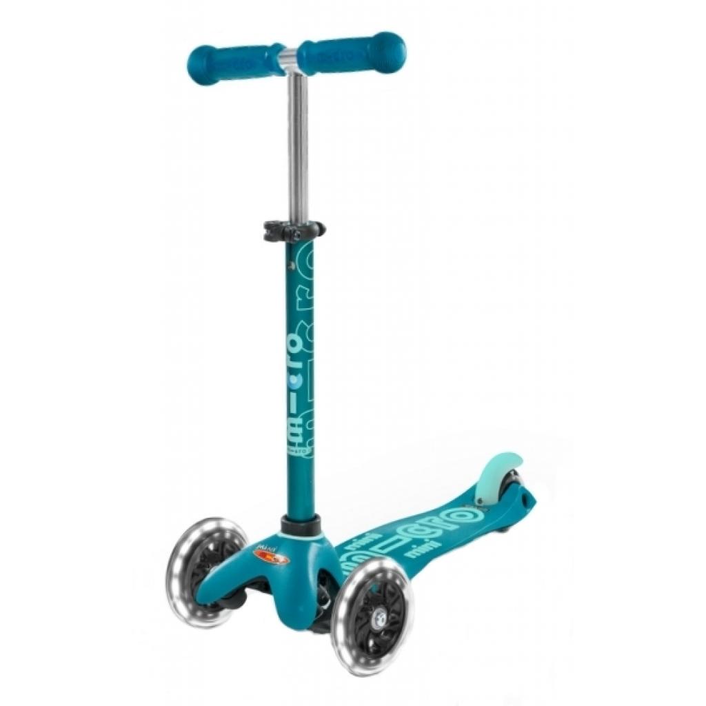 Самокат Micro Mini Deluxe Aqua LED (MMD076) - зображення 1