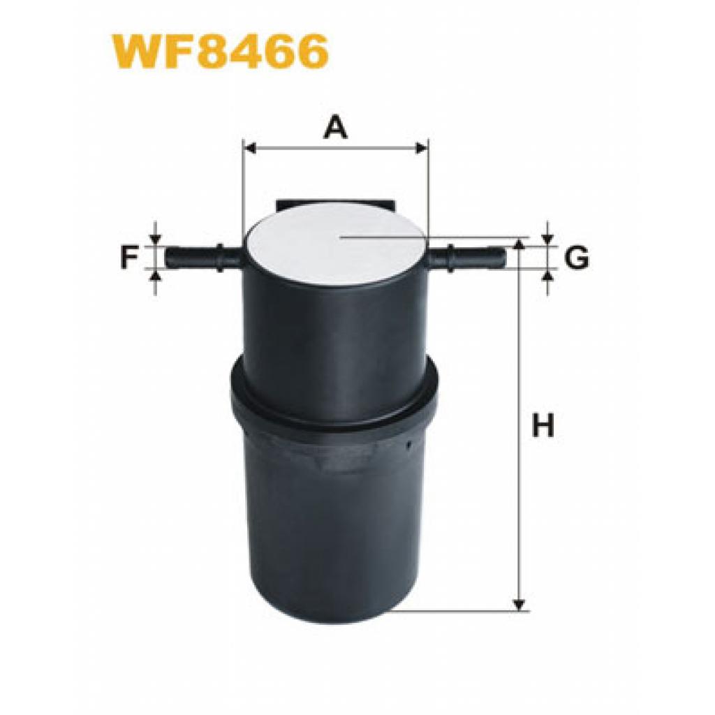 Фільтр паливний Wixfiltron WF8466 - зображення 1