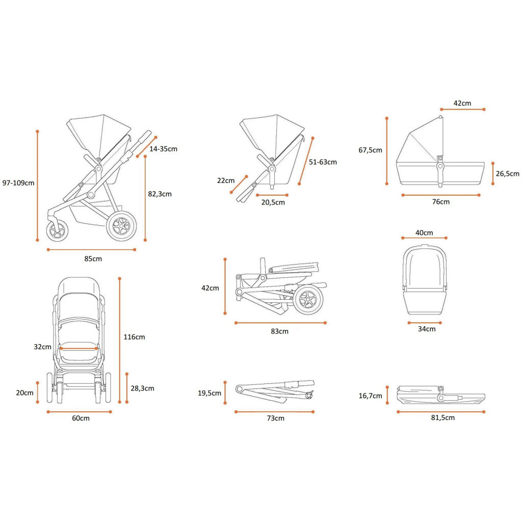 Коляска Thule Sleek Energy Red (TH11000004) - изображение 12