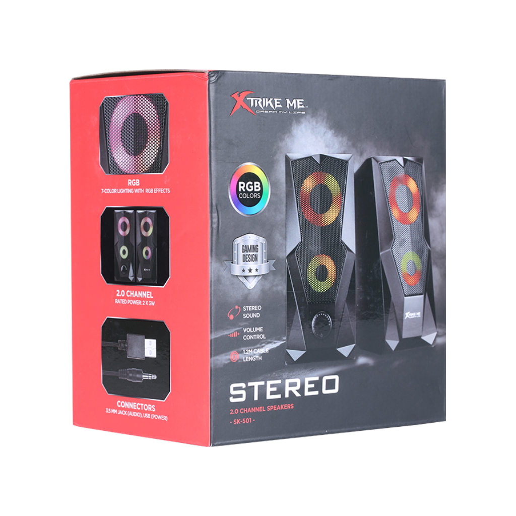 Акустична система Xtrike ME SK-501 6Вт RGB USB (SK-501) - зображення 5