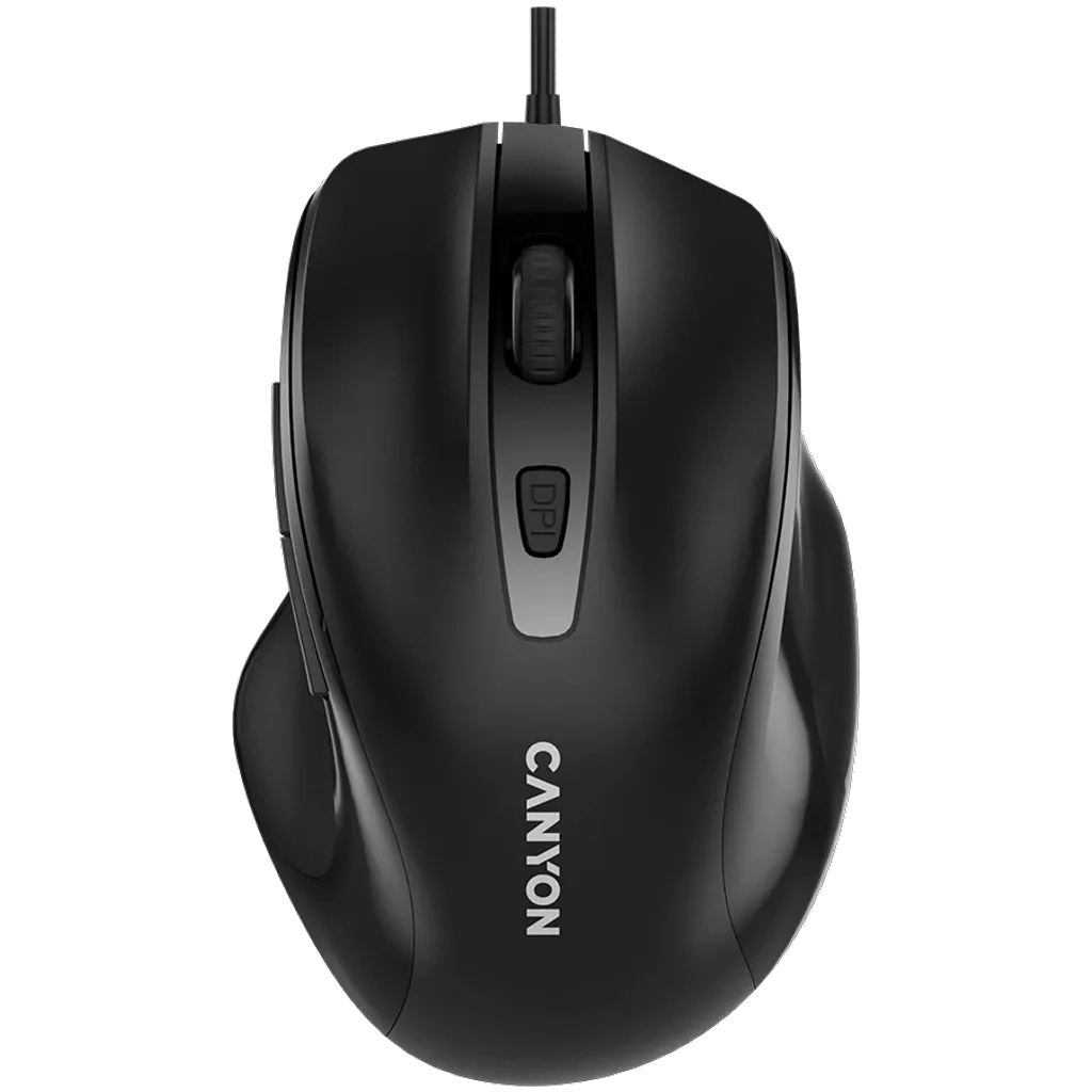 Мишка Canyon M-6 USB Black (CNE-CMS6) - зображення 1
